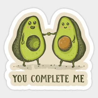 You Complete Me Sticker